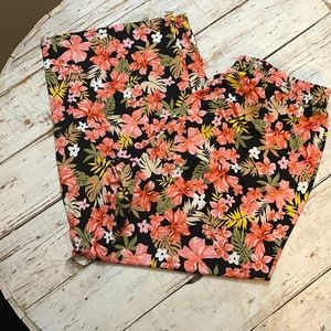 Floral palozzo pants